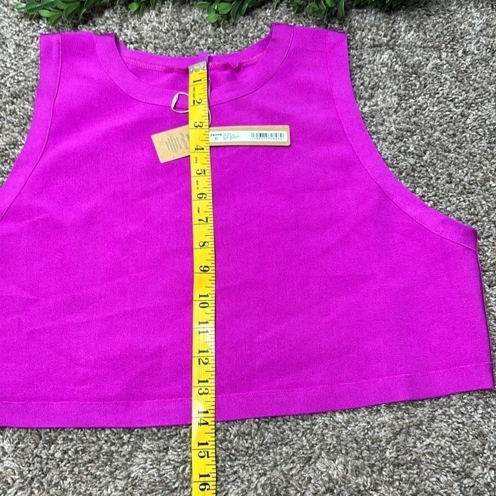 NWT Skims Knit Swim High Neck Top